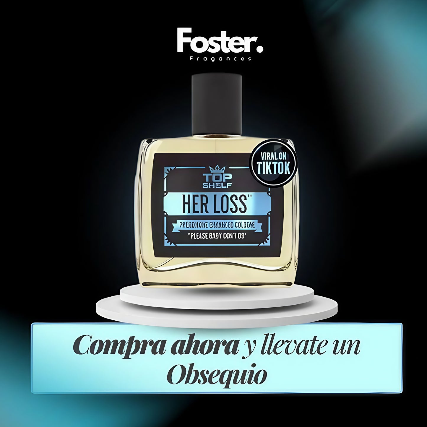 PERFUME HER LOSS™ THE TOP ORIGINAL 100 ML + PERFUMERO MARCA TOP SHELF
