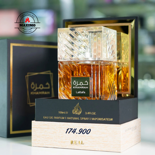 KHAMRAH LATTAFA 100ML + 1 PERFUMERO DE LUJO